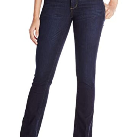 Super-Stretch Denim Skinny Bootcut Jeans Slimming Figure Flattering Classic - Picture 2 of 4